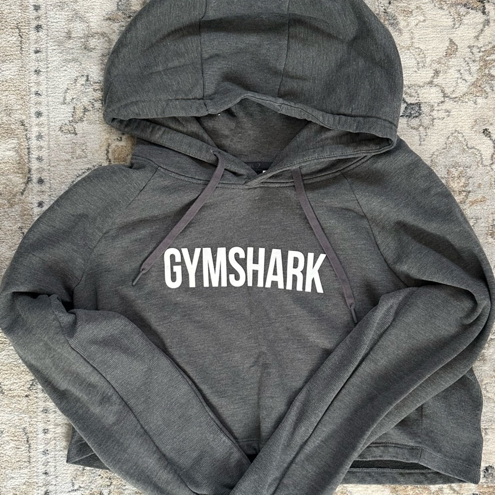 Gymshark Dark Gray Logo Hoodie